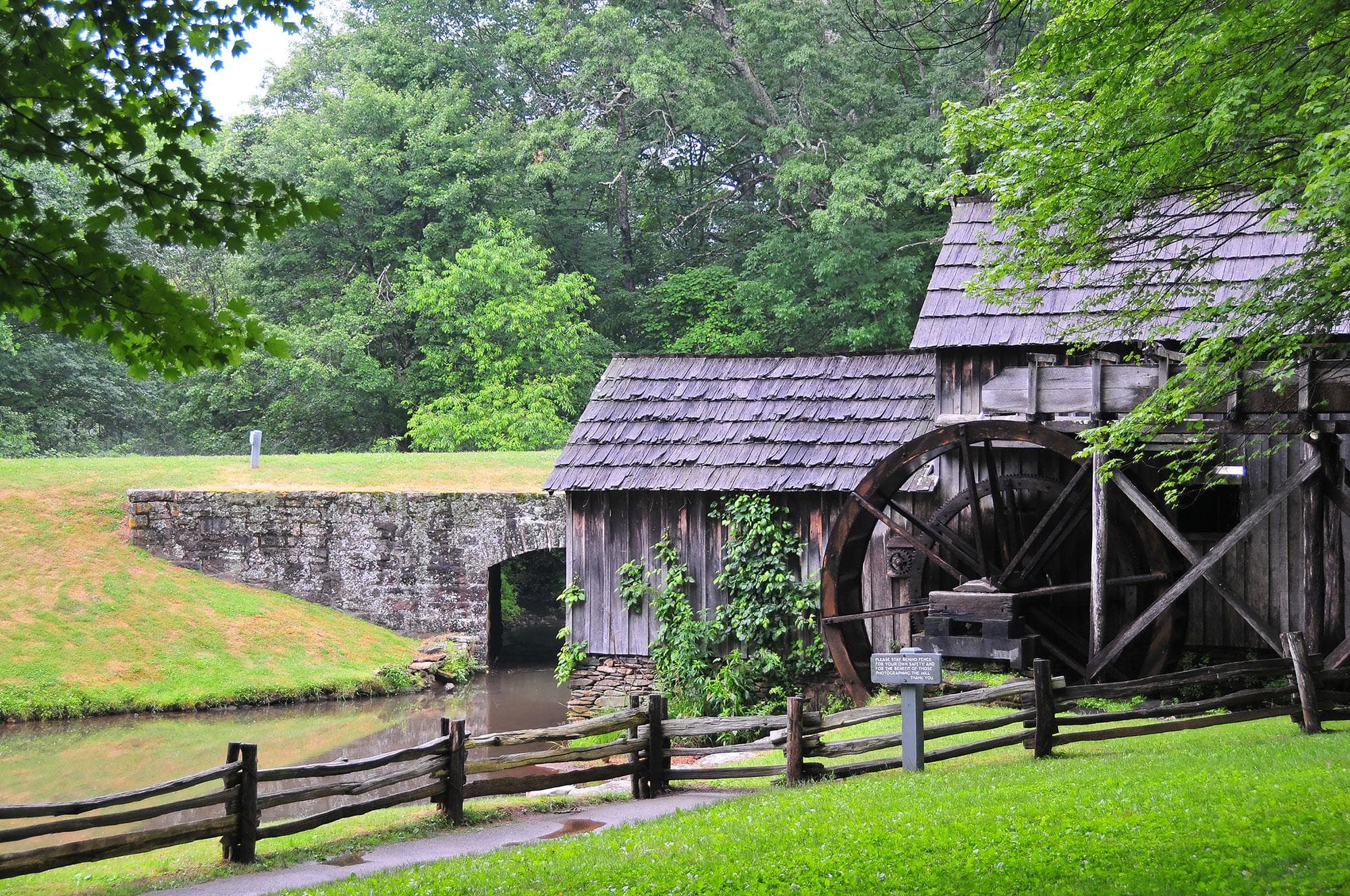 Mabry Mill Visitor Center (Milepost 176)