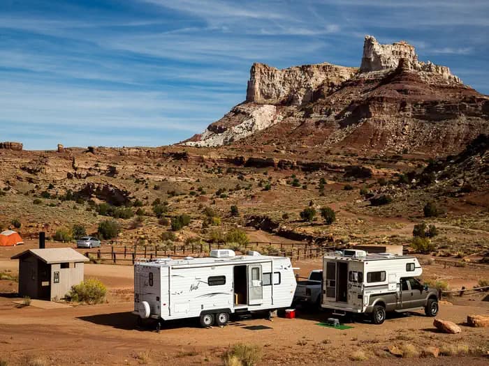 Temple Mountain Townsite Campground