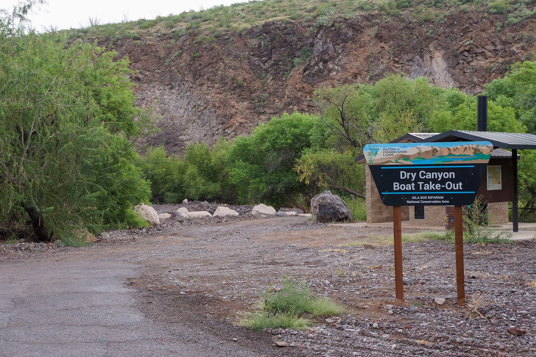 Dry Canyon Boat Take-Out and Picnic Area